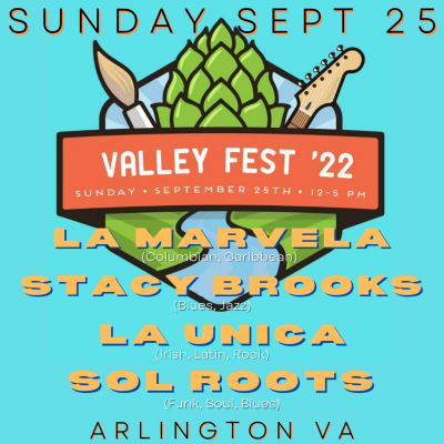 La Marvela, Stacy Brooks, La Unica, and Sol Roots Trio at Valley Fest