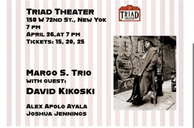 Margo S. Trio With David Kikoski at The Triad Theater