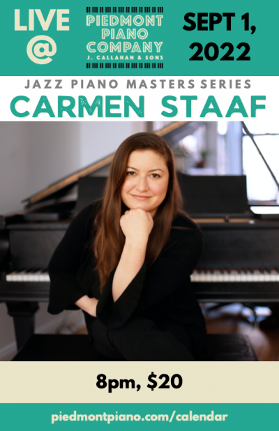 Carmen Staaf at Piedmont Piano Company