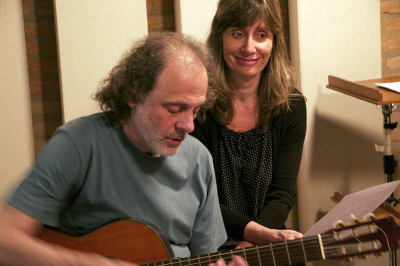 Eduardo Gudin & Naila Gallotta at Alvas Showroom