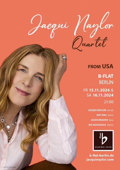 Jacqui Naylor Quartet at b-flat