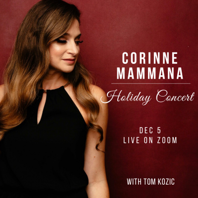 Corinne Mammana Virtual Holiday Concert  at Villa Milagro Vineyards