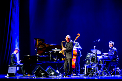 Espen Eriksen Trio With Andy Sheppard at Playhouse Theatre