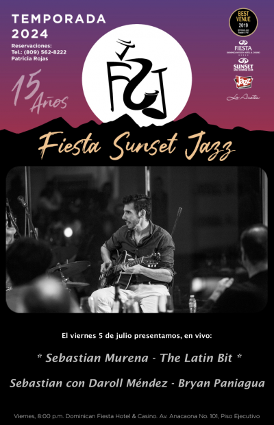 Sebastian Murena  The Latin Bit at Fiesta Sunset Jazz
