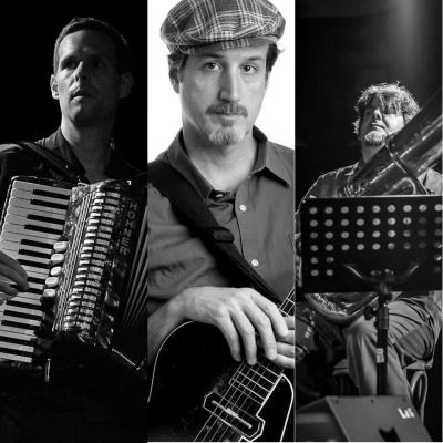 Musette Explosion (will Holshouser, Matt Munisteri, Marcus Rojas) at Rizzoli Bookstore - event poster Musette Explosion (will Holshouser, Matt Munisteri, Marcus Rojas) at Rizzoli Bookstore