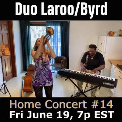 Free 14th Duo Laroo/byrd Live & Streamed Friday Feelgood Concert at Bond Street Near Barry Square