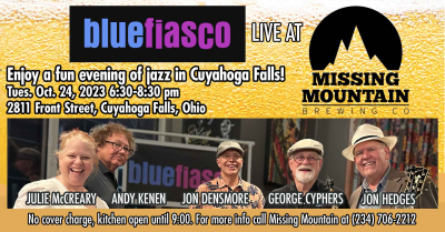 Blue Fiasco Live at Missing Mountain Brewing Company - event poster Blue Fiasco Live at Missing Mountain Brewing Company