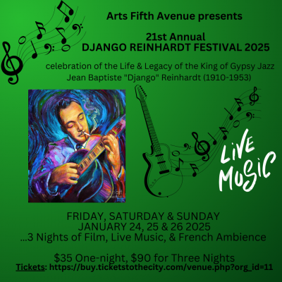 21st Annual Django Reinhardt Festival at Django Reinhardt Festival - Fort Worth at Arts Fifth Avenue