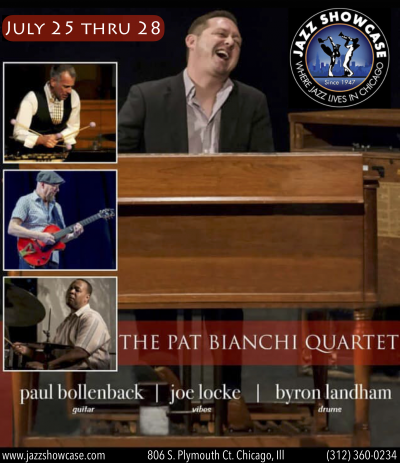 Pat Bianchi Quartet at Jazz Showcase