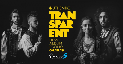 Outhentic - New Album Review - Transparent at Studio 5 - event poster Outhentic - New Album Review - Transparent at Studio 5