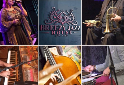 Lisa Kelly JB Scott Jazz Quintet at Breezy Jazz House