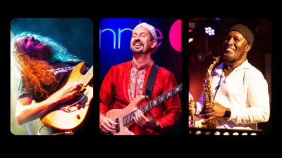 Shez Raja Ft Guthrie Govan & Tony Kofi at Bonington Theatre