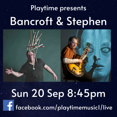 Tom Bancroft & Graeme Stephen - event poster Tom Bancroft & Graeme Stephen
