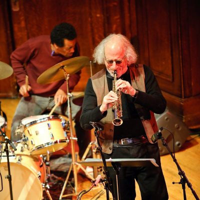 Larry Ochs And Don Robinson at BOP STOP - event poster Larry Ochs And Don Robinson at BOP STOP