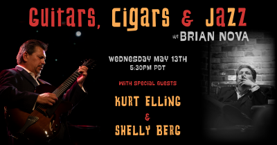 Brian Nova - Guitars, Cigars And Jazz - Facebook Live
