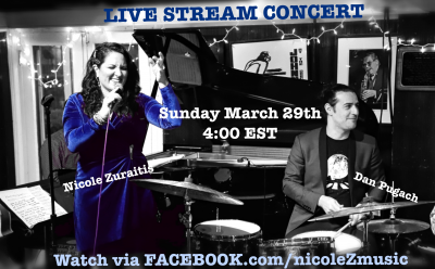 Nicole Zuraitis And Dan Pugach Live Stream Concert at Live From Nicole's