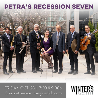 Petra's Recession Seven at Winter's Jazz Club