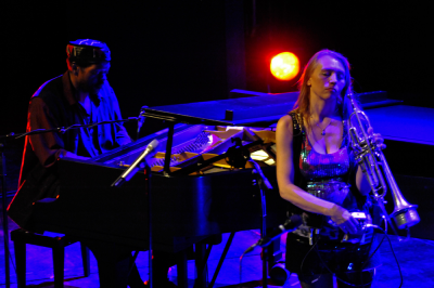 Jazzkia: Saskia Laroo Quartet Meets Electronica at Het Mulderhuis - event poster Jazzkia: Saskia Laroo Quartet Meets Electronica at Het Mulderhuis