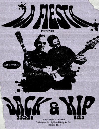 Jack Zucker And Kip Reed At La Fiesta Highland Heights at La Fiesta Mexican Restaurant