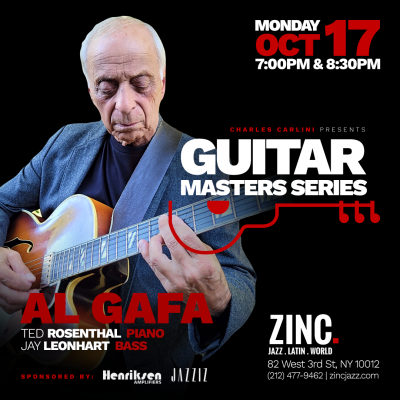 Guitar Masters Series: Al Gafa at Zinc Bar