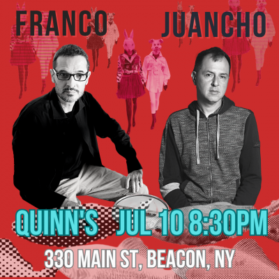 Juancho Herrera & Franco Pinna at Quinn's - event poster Juancho Herrera & Franco Pinna at Quinn's