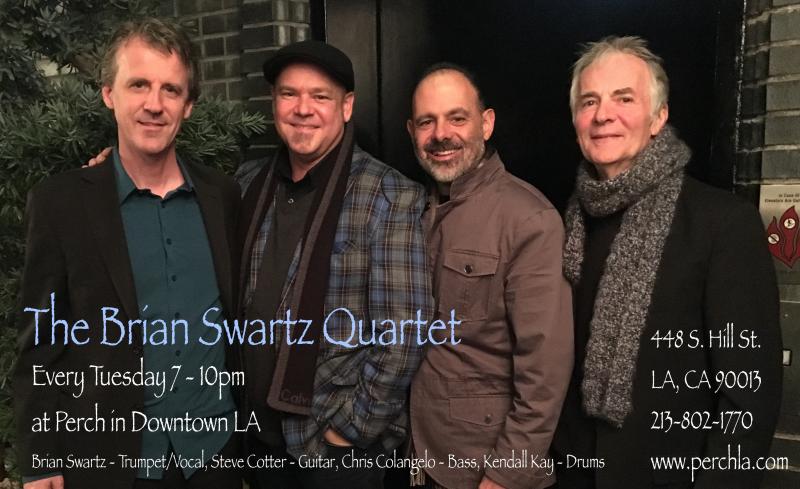 The Brian Swartz Quartet at Perch - event poster The Brian Swartz Quartet at Perch