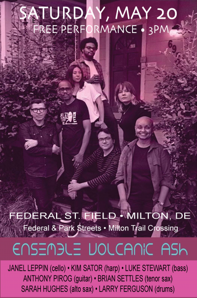 Ensemble Volcanic Ash at Milton New Music & Wind Fest at Federal Street Field