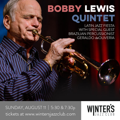 Bobby Lewis Quintet at Winter's Jazz Club