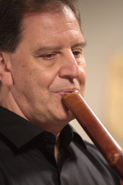 Breathing Peace, James Nyoraku Schlefer, Shakuhachi at Soapbox Gallery