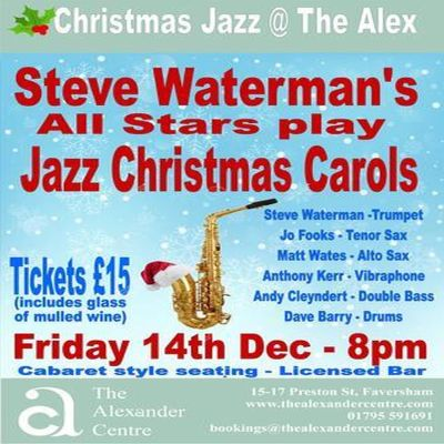 Jazz@thealex - Steve Waterman's Jazz Christmas Carols at The Alexander Centre