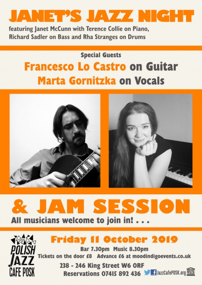 Janet's Jazz Night at Jazz Cafe POSK