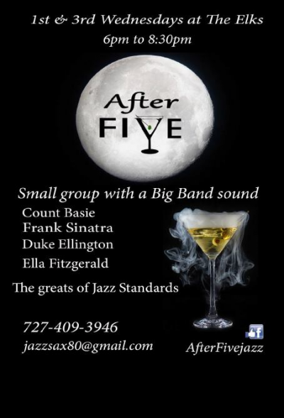 After Five Jazz at Dunedin Elks Club - event poster After Five Jazz at Dunedin Elks Club