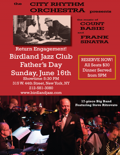 City Rhythm Orchestra at Birdland