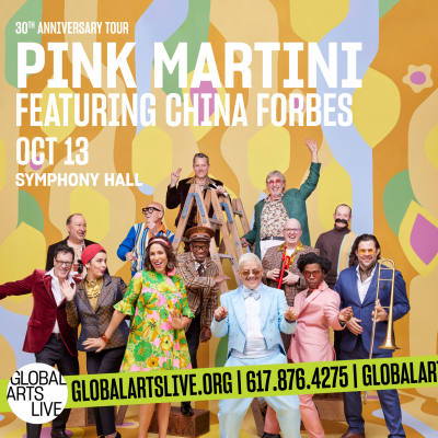 Pink Martini Featuring China Forbes at Symphony Hall - event poster Pink Martini Featuring China Forbes at Symphony Hall