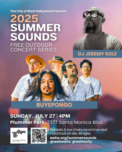 Buyepongo And Dj Jeremy Sole at Summer Sounds Series at Plummer Park