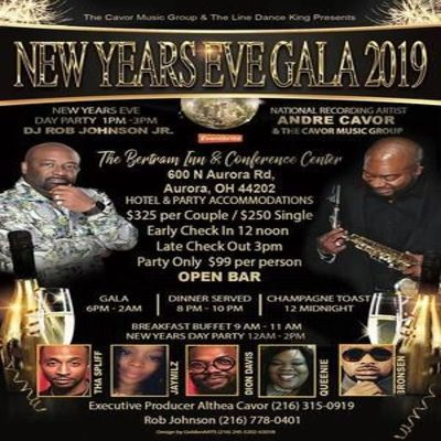 New Years Eve Gala 2019 At The Bertram Hotel And Conference Center at The Bertram Hotel