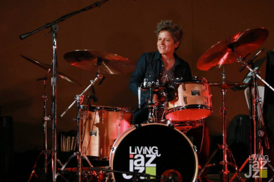 Let's Swing! - Drumming Master Class With Allison Miller - Jazz Camp West Online at Living Jazz - event poster Let's Swing! - Drumming Master Class With Allison Miller - Jazz Camp West Online at Living Jazz