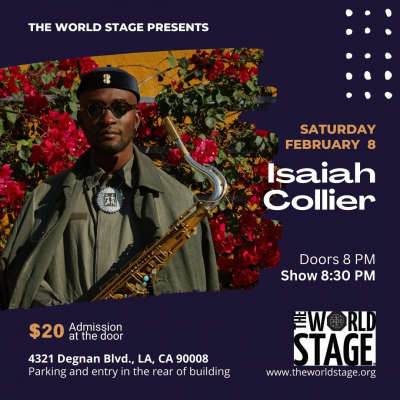 Isaiah Collier at The World Stage