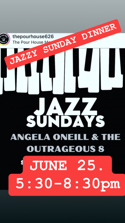 Jazzy Sunday Dinner At The Pour House In Monrovia at The Pour House