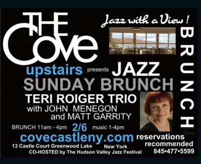 Teri Roiger Piano Trio at The Cove - event poster Teri Roiger Piano Trio at The Cove