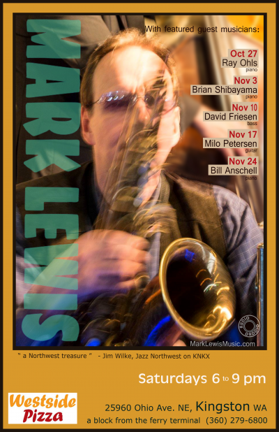 Mark Lewis Sax / Milo Petersen Guitar at Westside Pizza