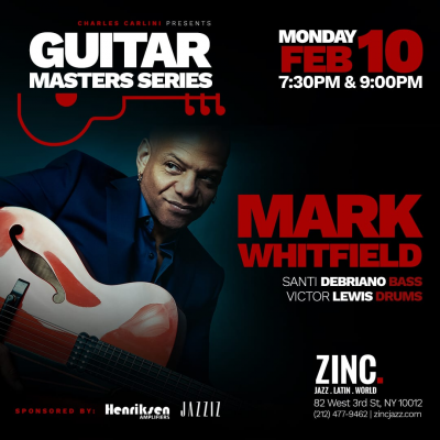 Mark Whitfield at Zinc Bar