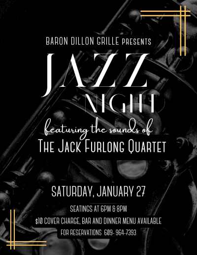 The Jack Furlong Quartet at Baron Dillon Grille
