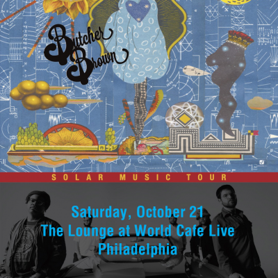 Butcher Brown W/ Carrtoons at World Cafe Live