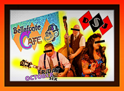 Diamond Swing Jazz Brings The Spooky Business at Bellefonte Cafe - event poster Diamond Swing Jazz Brings The Spooky Business at Bellefonte Cafe