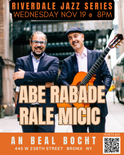 Rale Micic & Abe Rábade at An Beal Bocht Cafe