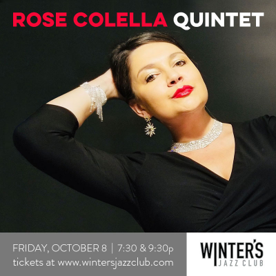 Rose Colella Quintet at Winter's Jazz Club