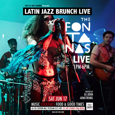 Latin Jazz Brunch Live With The Fontanas (live) + Dj John Armstrong at The CLF Art Lounge And Roof Garden