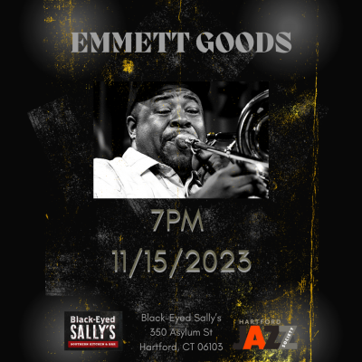 Emmett Goods Sextet at Jazz Wednesdays At Black-Eyed Sally’s at Black Eyed Sally's - event poster Emmett Goods Sextet at Jazz Wednesdays At Black-Eyed Sally’s at Black Eyed Sally's