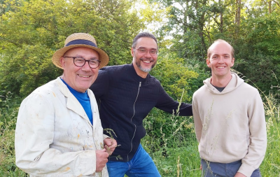 Blue Lines Trio at Plusetage - event poster Blue Lines Trio at Plusetage